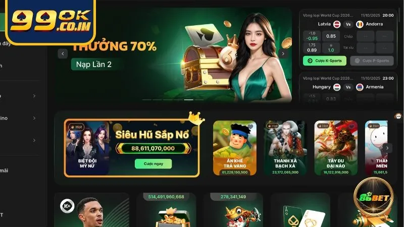 86BET | Đối tác 99ok - Nhà Cái Đẳng Cấp Châu Âu Nhà cái 86BET - Đối tác chiến lược của nhà cái 99ok